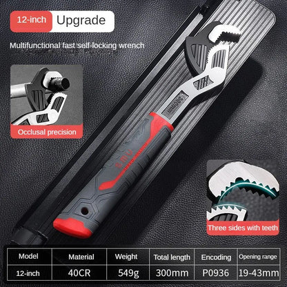 Versatile Smart Wrench | Self-Adjusting Tool for All Fasteners