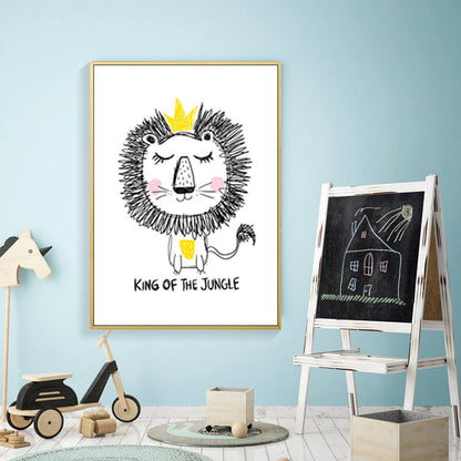 Superhero Baby Canvas Wall Art Print