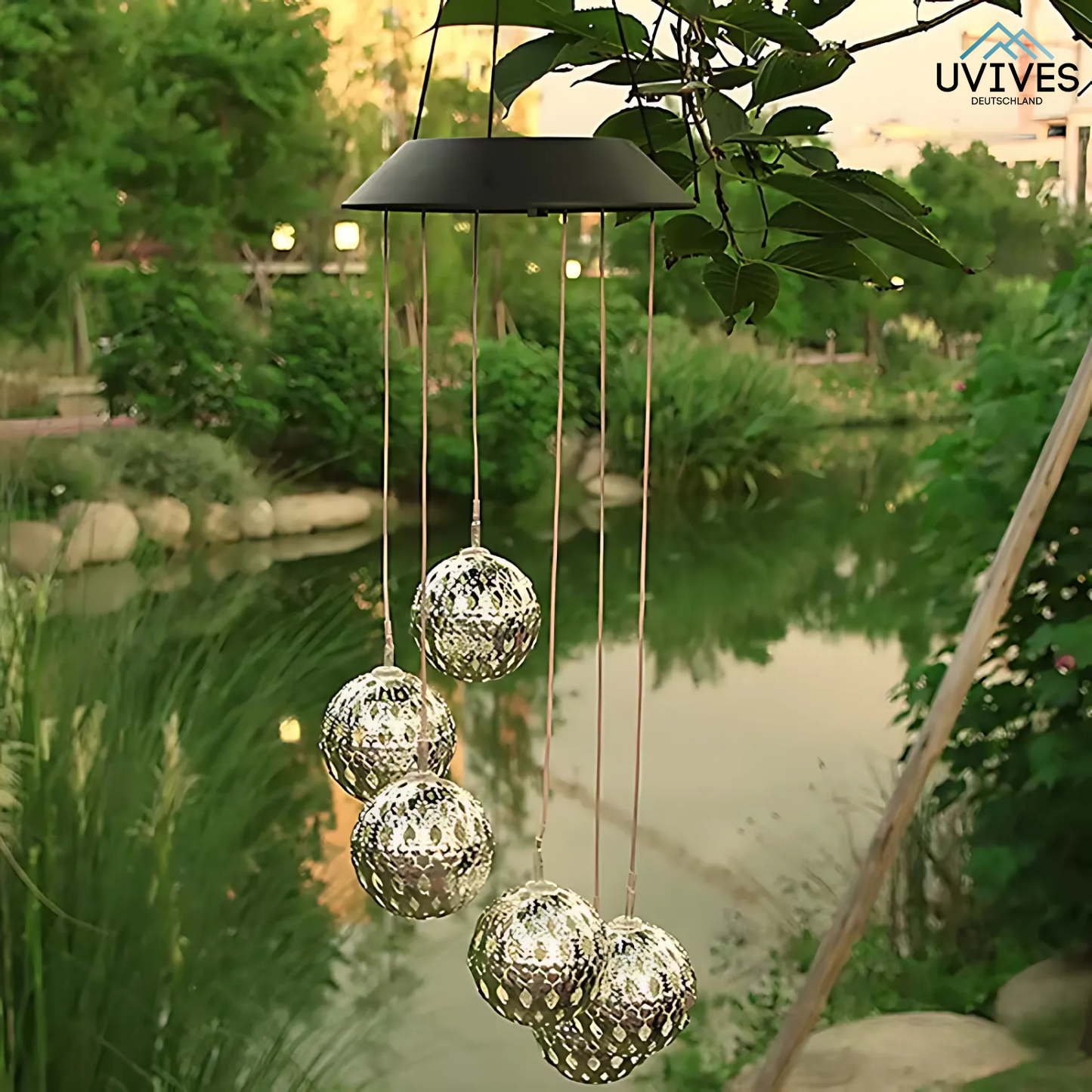 Transform Your Garden with Colorful Light Display
