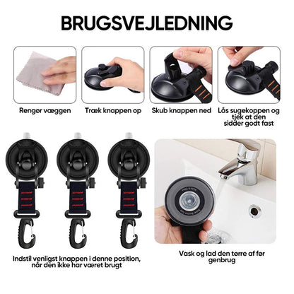 Heavy-Duty Vacuum Suction Hook for Versatile Use