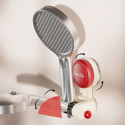 Versatile Showerhead Holder with Suction Grip