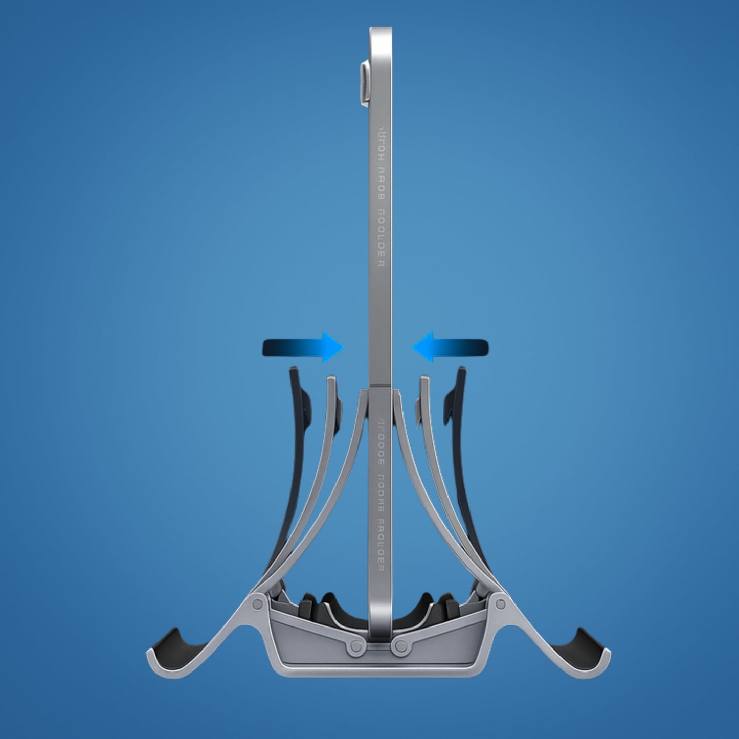 Versatile Aluminum Laptop Stand – Compact Cooling Solution