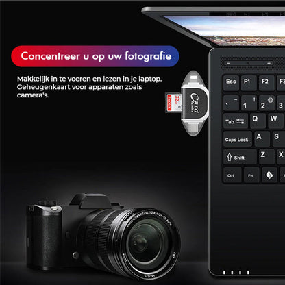 4-in-1 Universal Multiport SD/TF Card Reader