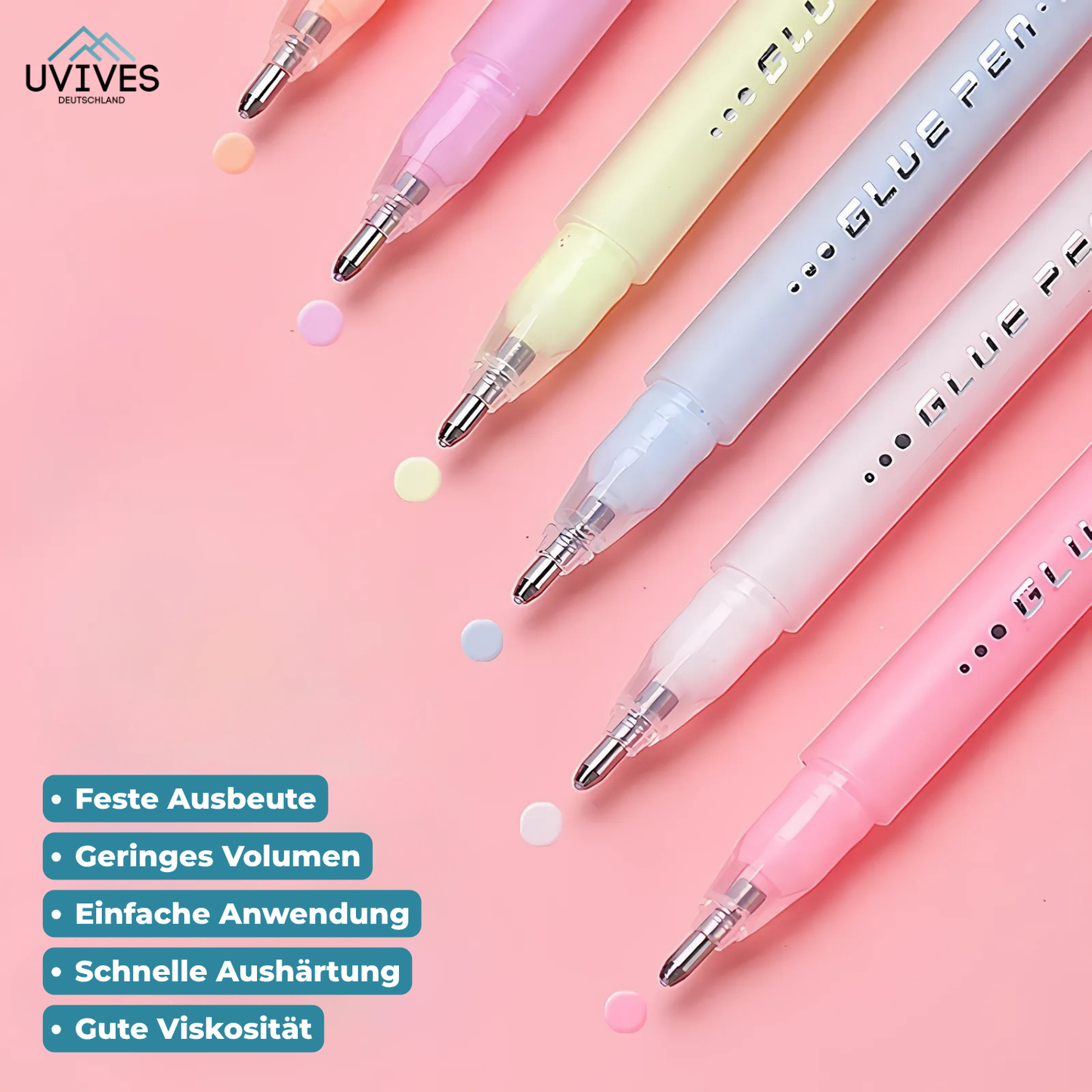 Adhesive Precision Applicator – 6 Pack for Exact Placement