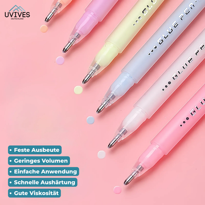 Adhesive Precision Applicator – 6 Pack for Exact Placement