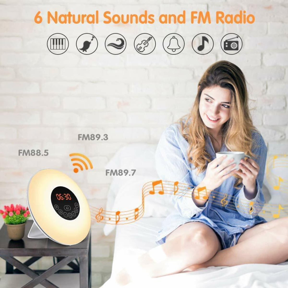 Gentle Sunrise Alarm Clock for a Refreshing Morning