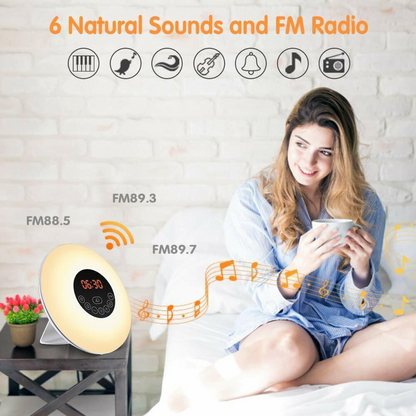 Gentle Sunrise Alarm Clock for a Refreshing Morning
