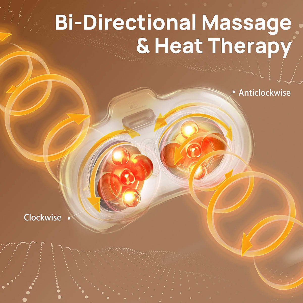 Cordless Heating Pad for Abdomen – Massager for Cramps and Relaxation
