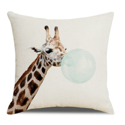 Whimsical Animal Cushion Covers for Playful Home Decor
