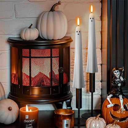 Remote-Controlled 3D Flame Light for a Spooky Halloween Atmosphere