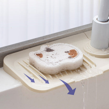 Ultimate Silicone Mat for Kitchen Faucets with Smart Drainage