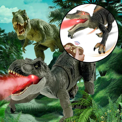 Remote-Controlled Dinosaur with Mist Spray Feature