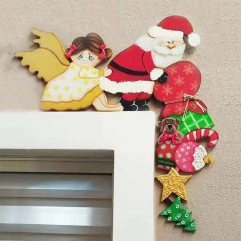 Festive Door Frame Ornament for Holiday Cheer