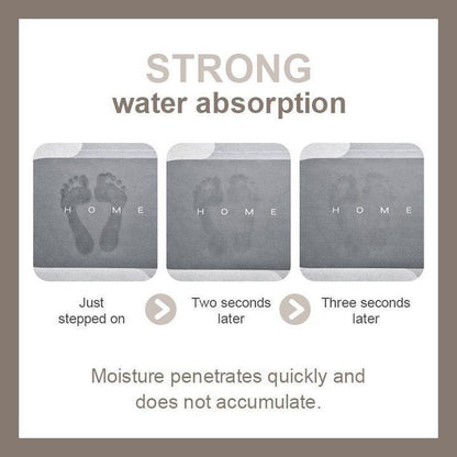 Quick-Drying, Highly Absorbent Bath Mat - AquaComfort