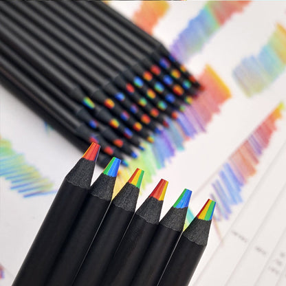 Whimsical Color Splash Pencils for Vibrant Creations