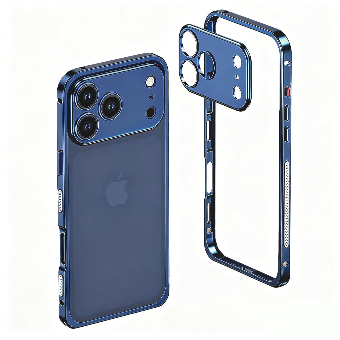 Sleek ProtectShield Metal Phone Case for Ultimate Safety
