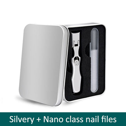 Sleek and Sharp Nail Care Set with Stainless Steel Clipper