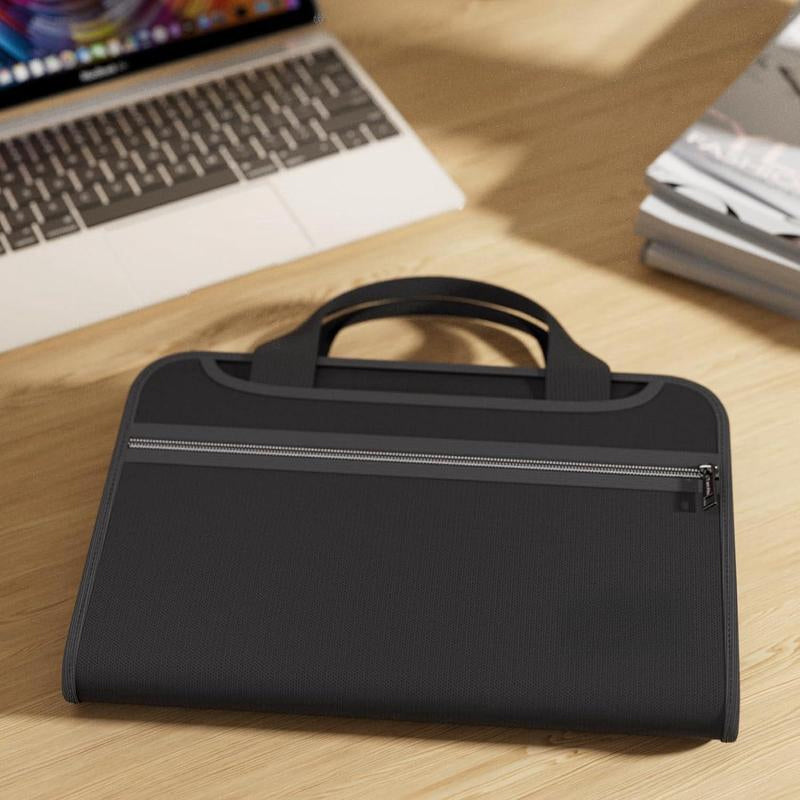 Spacious Fireproof A4 Document Organizer with Handle