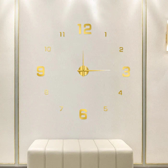 Silent Analog Wall Clock - Modern Decor for Any Space