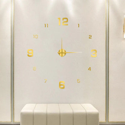 Silent Analog Wall Clock - Modern Decor for Any Space