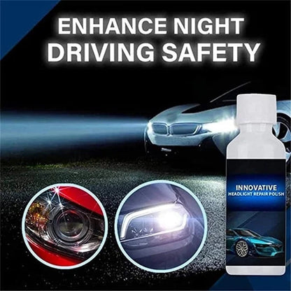 Headlight Restoration Solution for Crystal Clear Vision