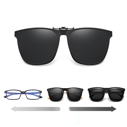 Folding Polarized Clip-On Sunglasses – New Design