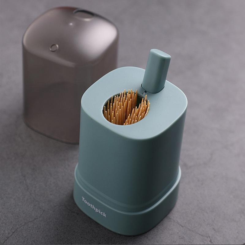 Toothpick Dispenser with Automatic Pop-up Feature