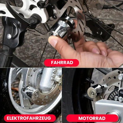 Wheel Disc Lock with Anti-Theft Design and 2 Keys