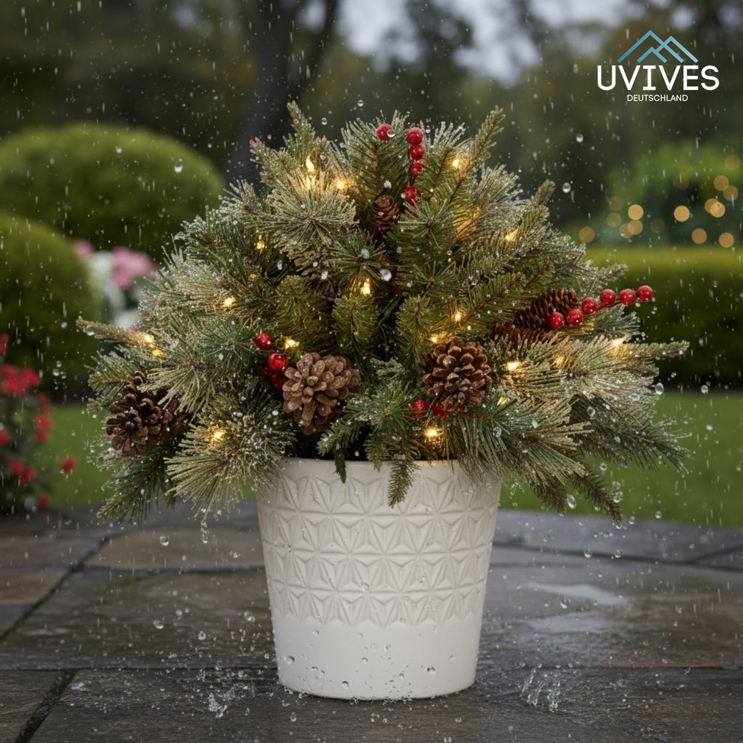 Everlasting Christmas Magic Decoration – Realistic and Vibrant
