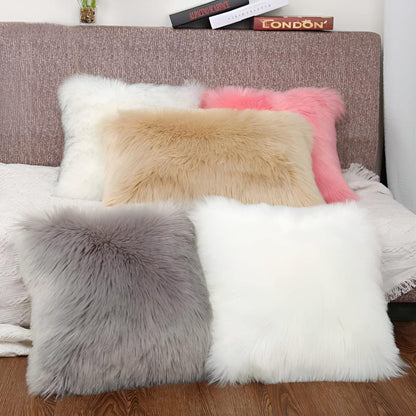 Luxurious Faux Fur Cushion Covers for Cozy Living
