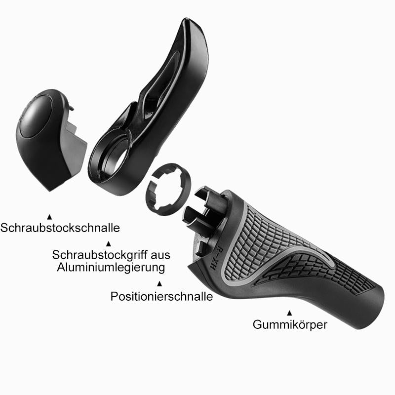 Aluminum Alloy and Silicone Bicycle Handle Grip