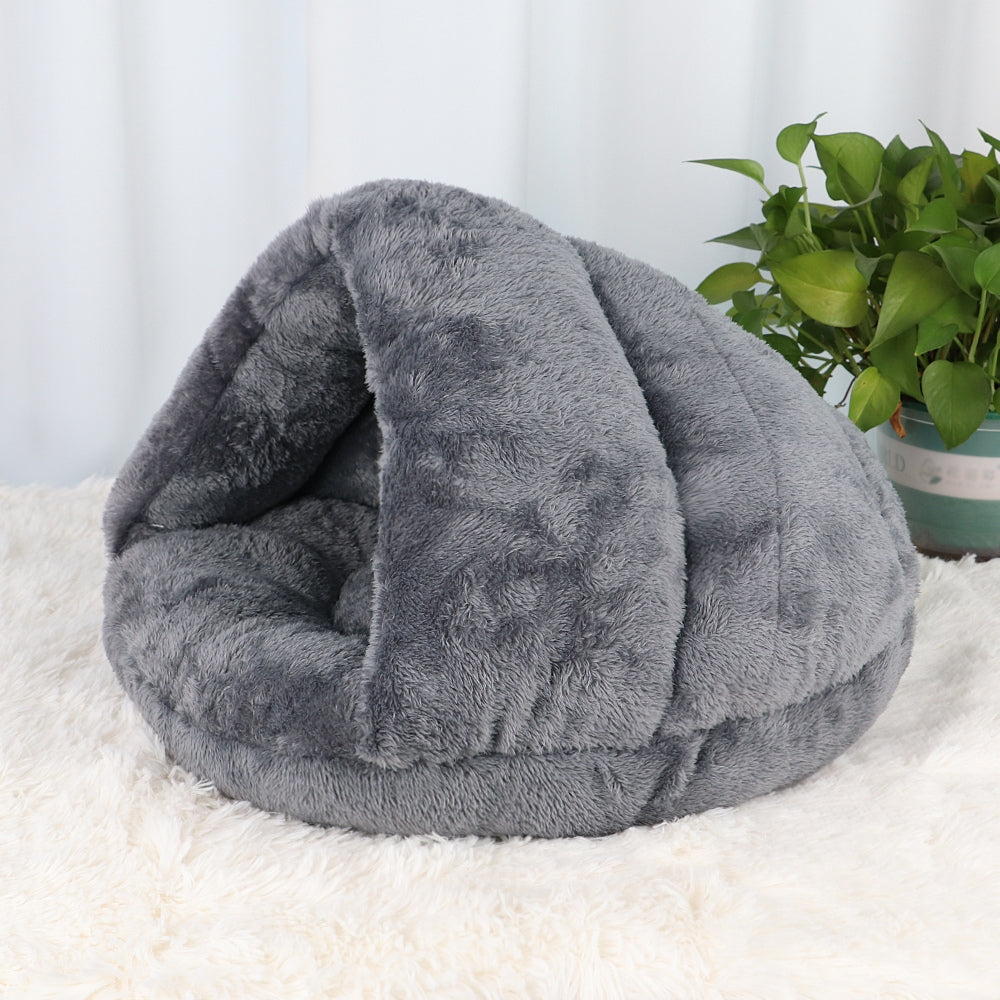 Snug Retreat Pet Cave Bed for Ultimate Comfort