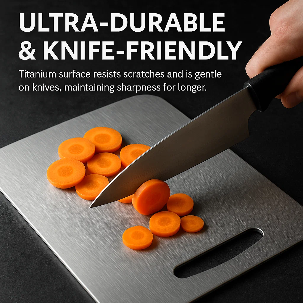 Durable Scratch-Proof Cutting Board Ideal for Home Cooking