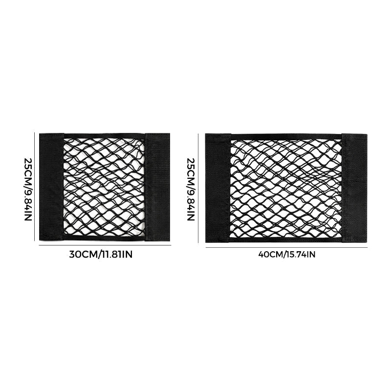 Smart Storage Net for Plastic Bags with Adhesive Tape
