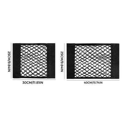 Smart Storage Net for Plastic Bags with Adhesive Tape