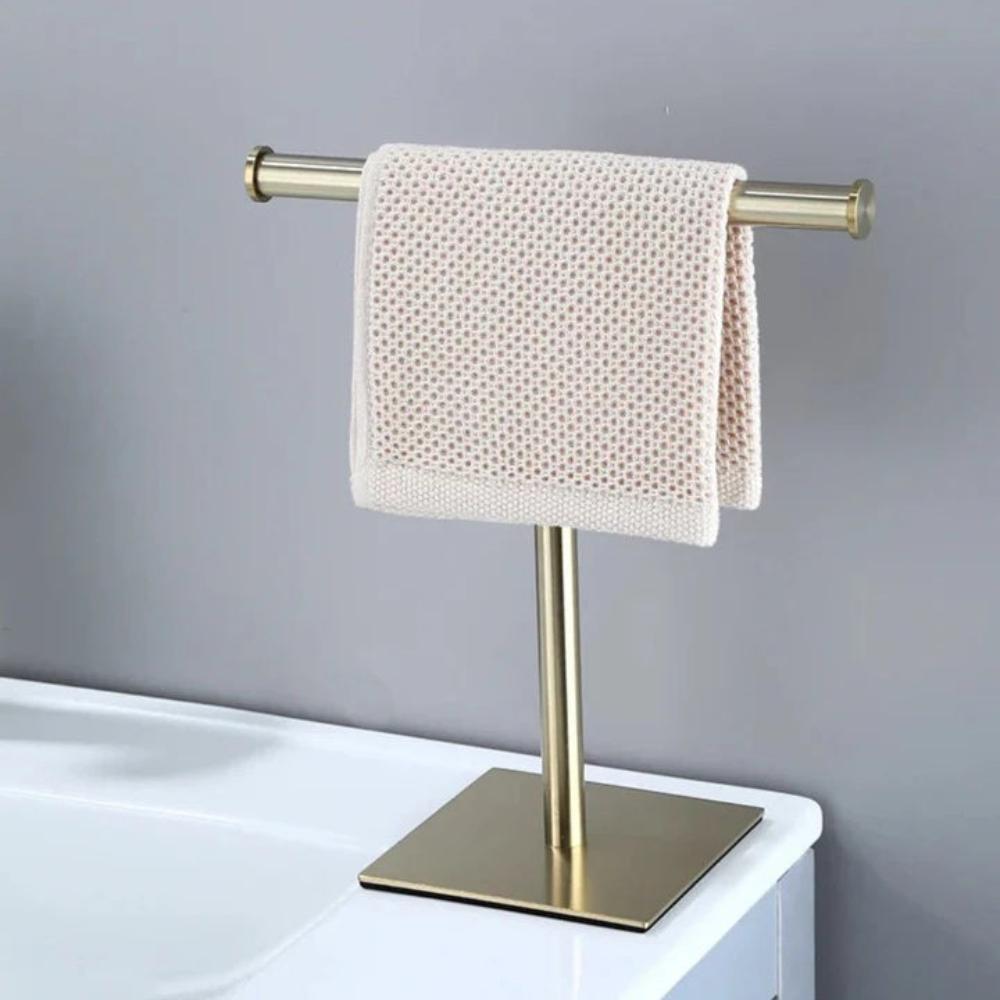 Sophisticated Countertop Towel Holder