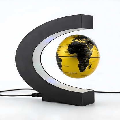 LED World Globe with Magnetic Suspension – Floating Globe Lamp