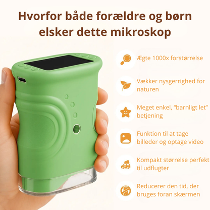 Pocket-Sized Digital Microscope for Young Explorers