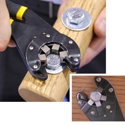 Adjustable Wrench with Bionic Handle – 14-in-1 Logger Tool