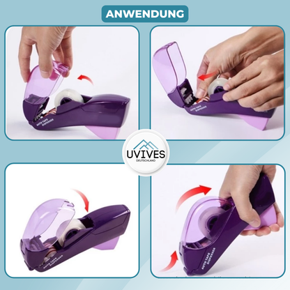 Stress-Free Tape Dispenser with One-Click Operation