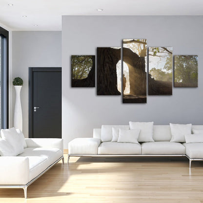 Serene Nature Canvas Art Set - 5 Piece Wall Décor