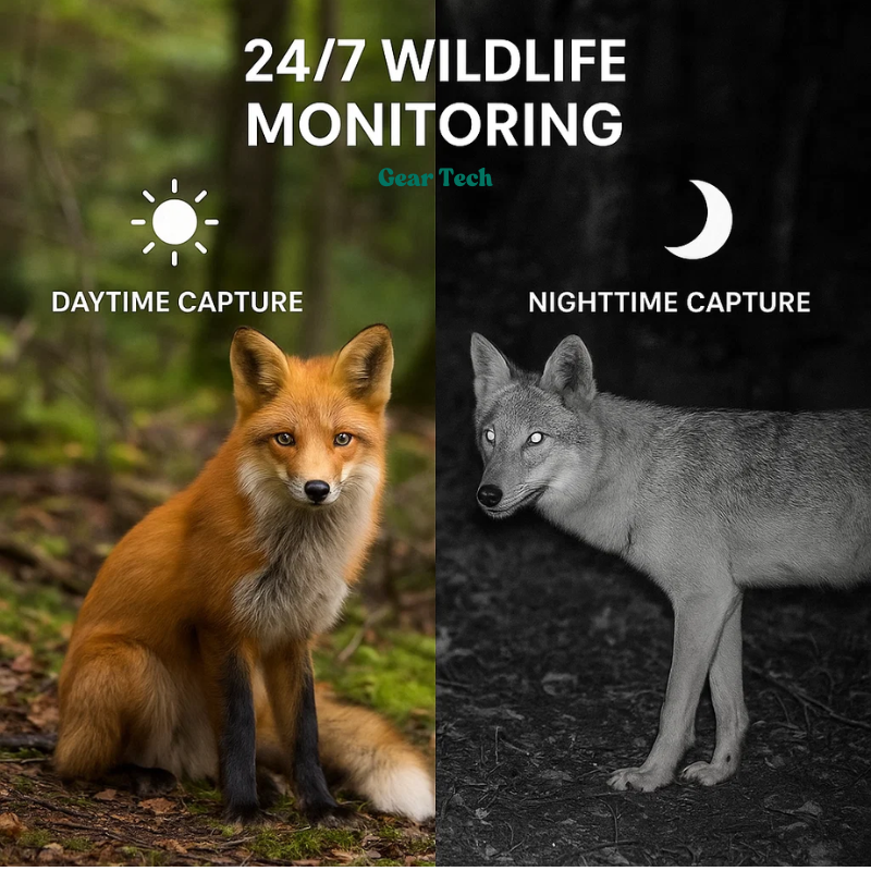 16MP Photo and 1080P Video Trail Camera for Outdoor Use