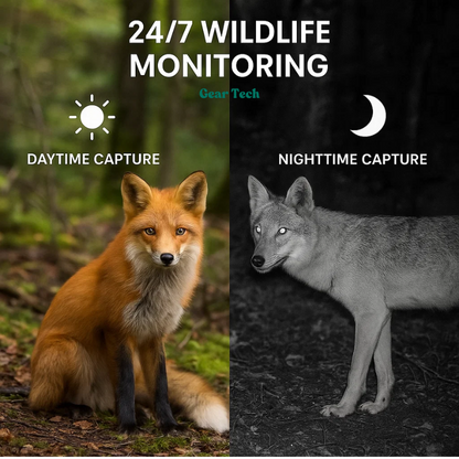16MP Photo and 1080P Video Trail Camera for Outdoor Use