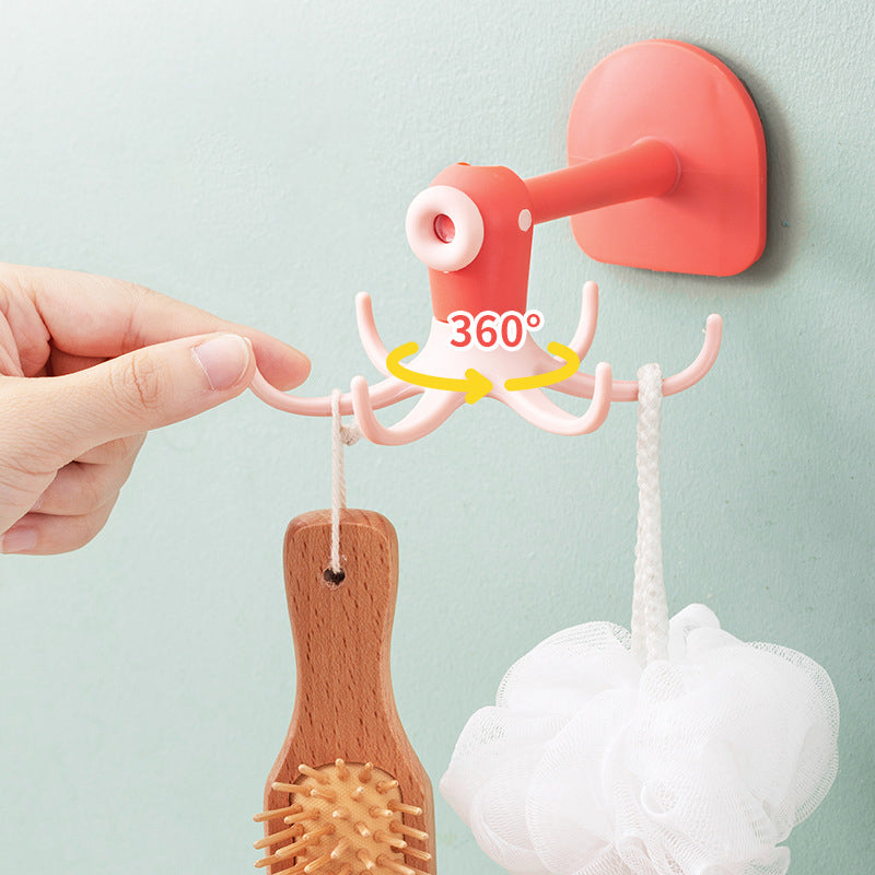 Versatile 360-Degree Rotating Organizer Hook
