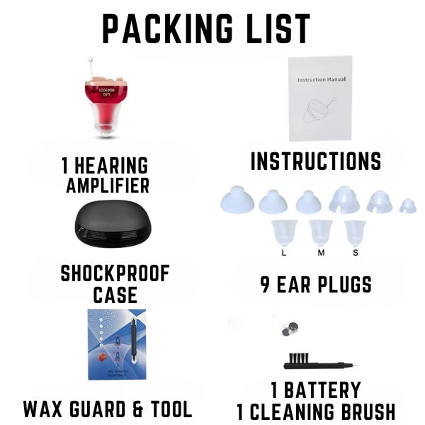 Rechargeable Hearing Aids with Noise Reduction – Compact and Discreet