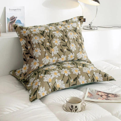 Blissful Garden Reversible Pillowcases