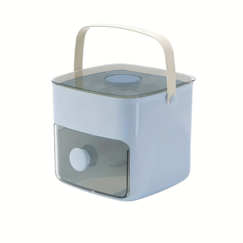 Ice Cube Tray Featuring Integrated Storage Compartment