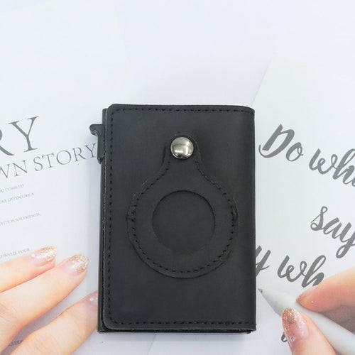 RFID Anti-Theft Multifunctional Card Holder with Automatic Features