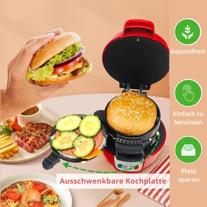 Instant Burger Maker - Quick Cooking Appliance [Last Day Discount]