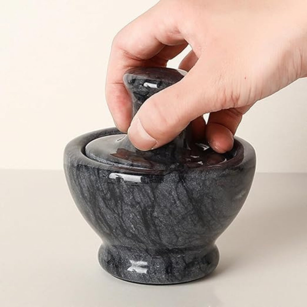 Elegant Stone Spice Grinder for Fresh Flavors